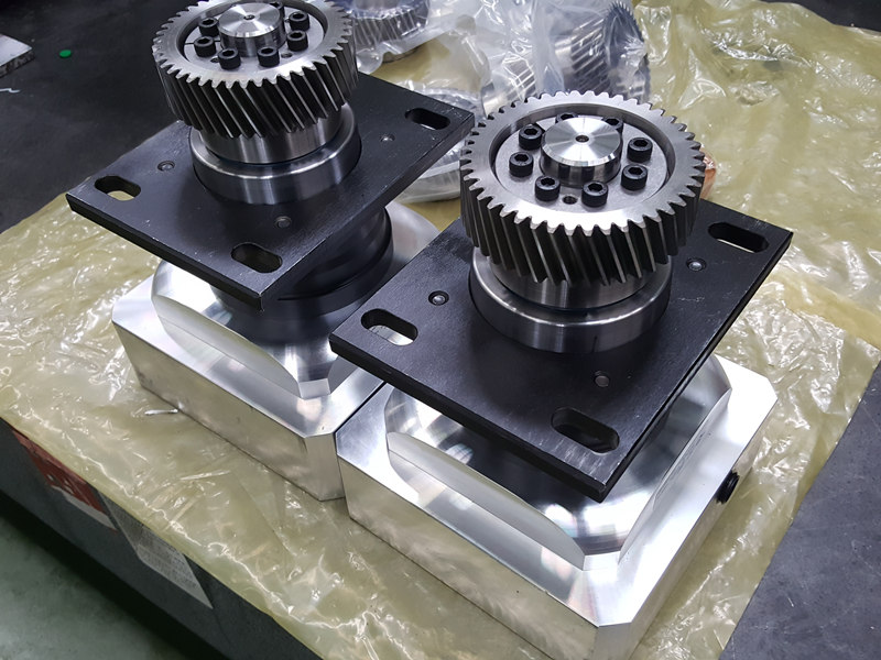 6. STOBER Precision Rack and Pinion Drive System (Made in Germany)