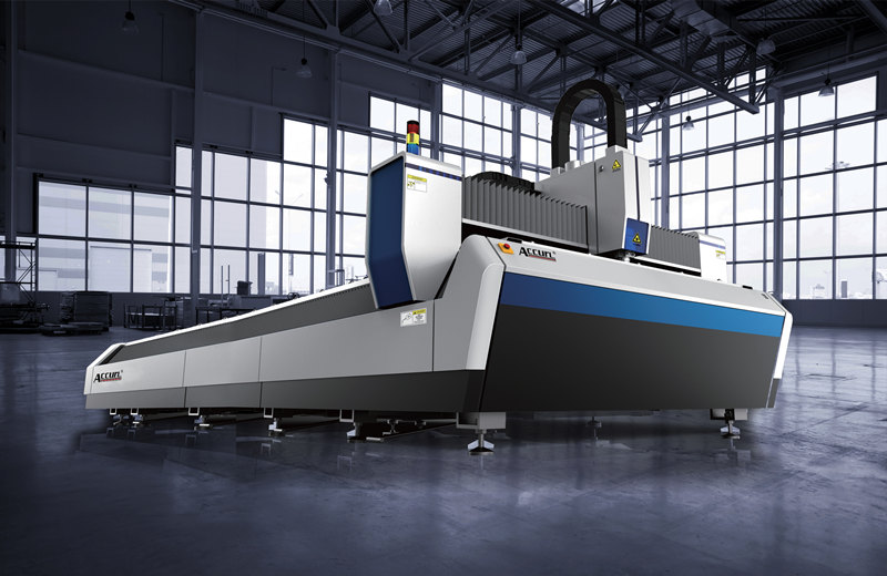 ACCURL Manufacturers 1000W Fiber CNC Laser Cutting Machine with IPG 1KW