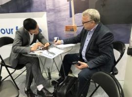 the Hannover International Machine Tool Exhibition in Germany