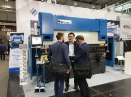 the Hannover International Machine Tool Exhibition in Germany