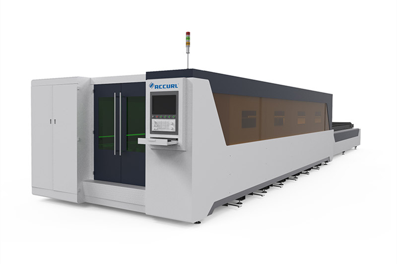 IPG 4KW High Power Fiber Laser Cutter Copper and Brass Steel